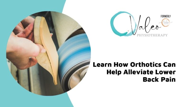 orthotics for lower back pain milton